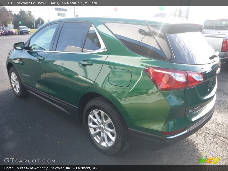 Ivy Metallic / Jet Black 2018 Chevrolet Equinox LT AWD