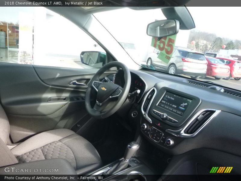 Ivy Metallic / Jet Black 2018 Chevrolet Equinox LT AWD