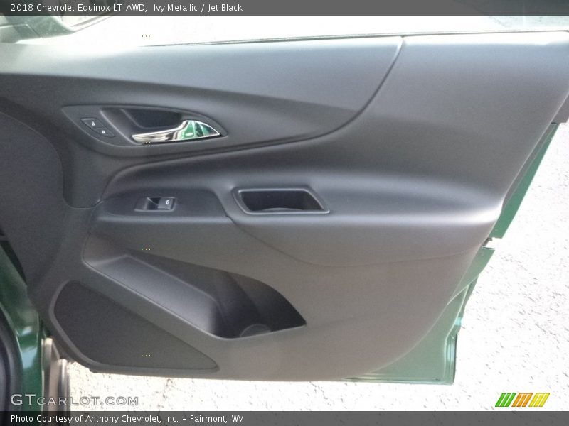 Ivy Metallic / Jet Black 2018 Chevrolet Equinox LT AWD