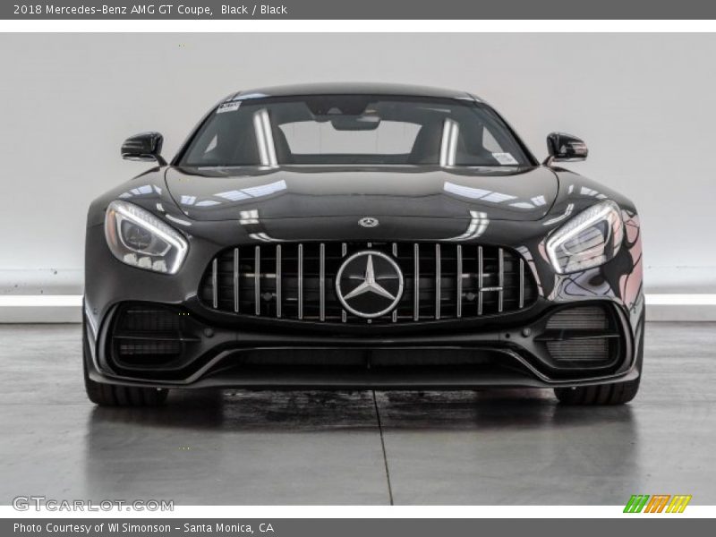 Black / Black 2018 Mercedes-Benz AMG GT Coupe