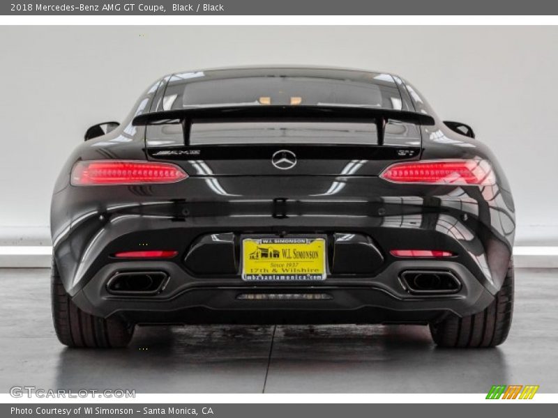 Black / Black 2018 Mercedes-Benz AMG GT Coupe