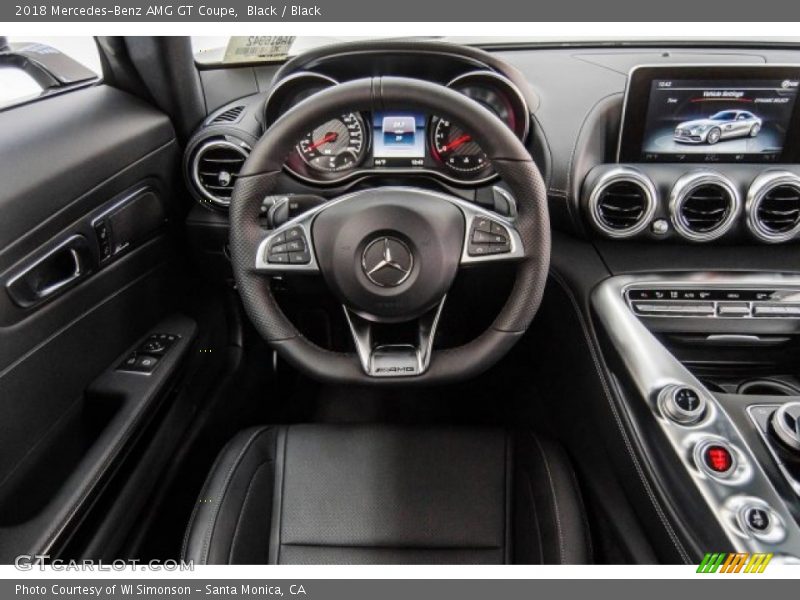 Dashboard of 2018 AMG GT Coupe