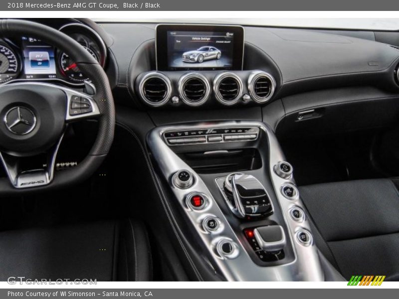 Controls of 2018 AMG GT Coupe