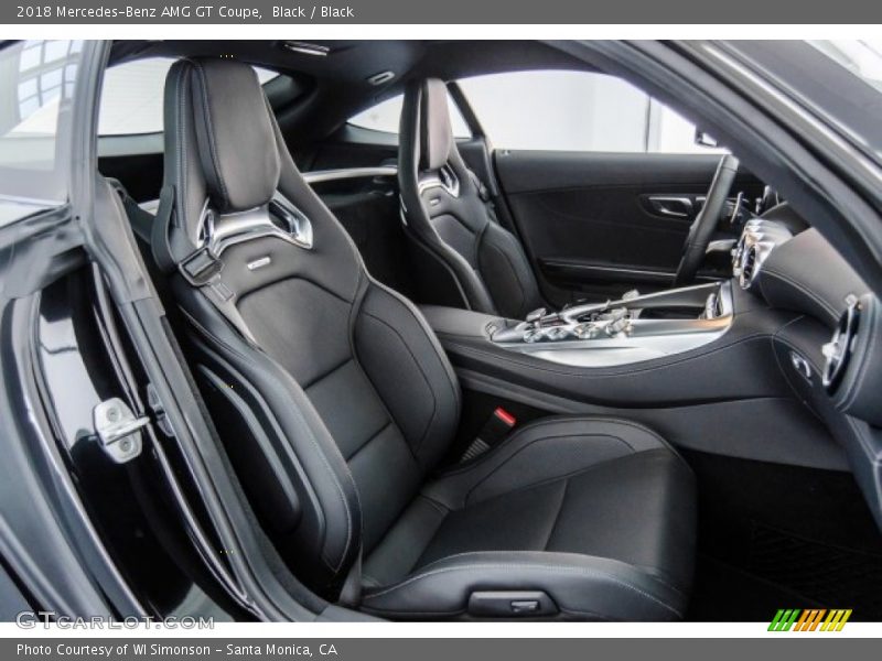 Front Seat of 2018 AMG GT Coupe
