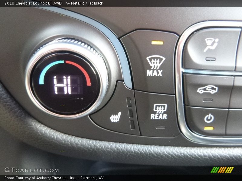Ivy Metallic / Jet Black 2018 Chevrolet Equinox LT AWD