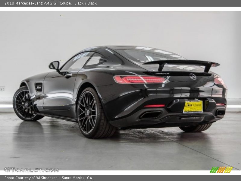Black / Black 2018 Mercedes-Benz AMG GT Coupe