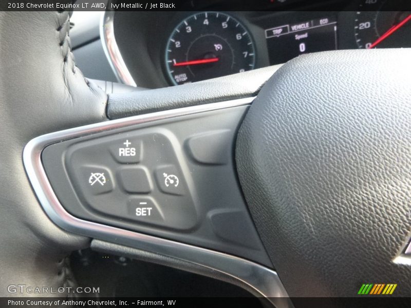 Ivy Metallic / Jet Black 2018 Chevrolet Equinox LT AWD