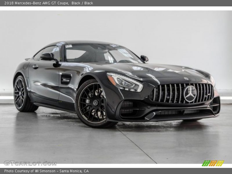 Front 3/4 View of 2018 AMG GT Coupe