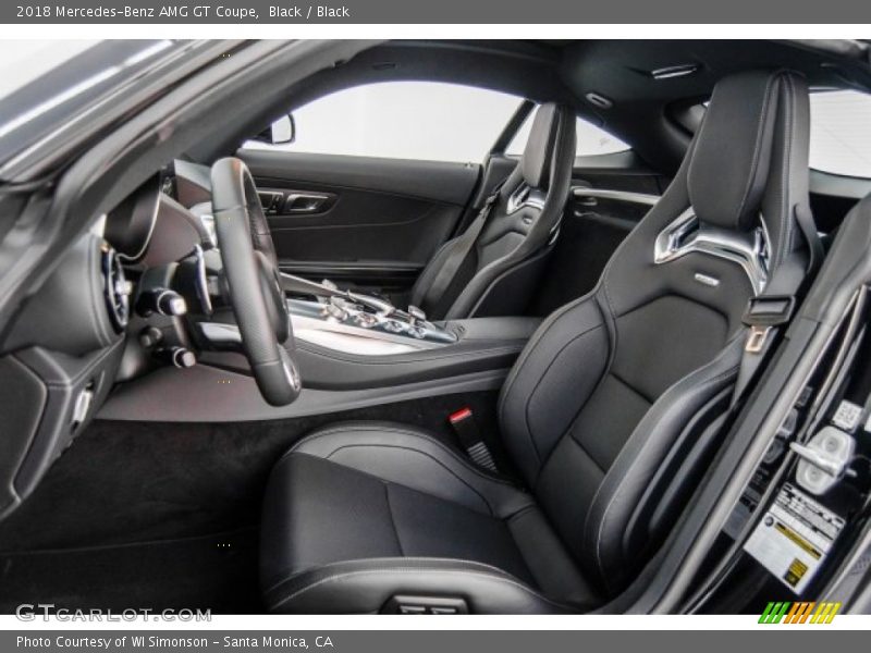  2018 AMG GT Coupe Black Interior