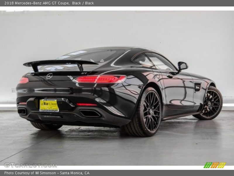 Black / Black 2018 Mercedes-Benz AMG GT Coupe