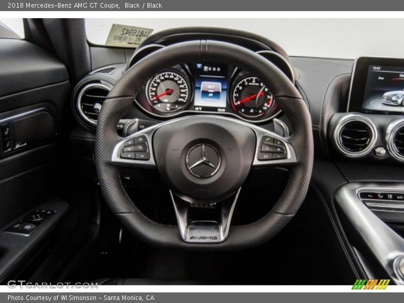  2018 AMG GT Coupe Steering Wheel