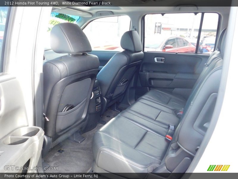 White Diamond Pearl / Black 2012 Honda Pilot Touring 4WD