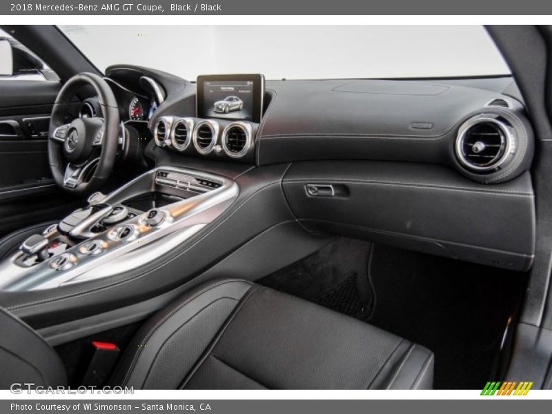 Dashboard of 2018 AMG GT Coupe