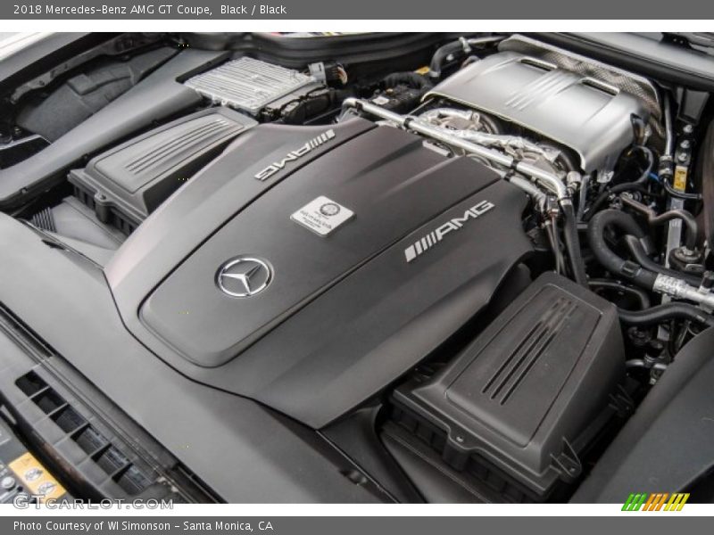  2018 AMG GT Coupe Engine - 4.0 Liter AMG Twin-Turbocharged DOHC 32-Valve VVT V8