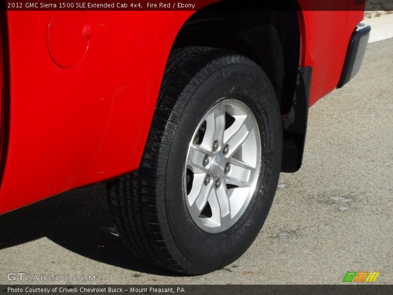 Fire Red / Ebony 2012 GMC Sierra 1500 SLE Extended Cab 4x4