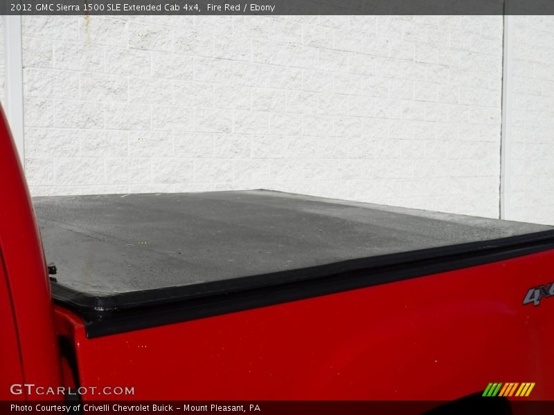 Fire Red / Ebony 2012 GMC Sierra 1500 SLE Extended Cab 4x4