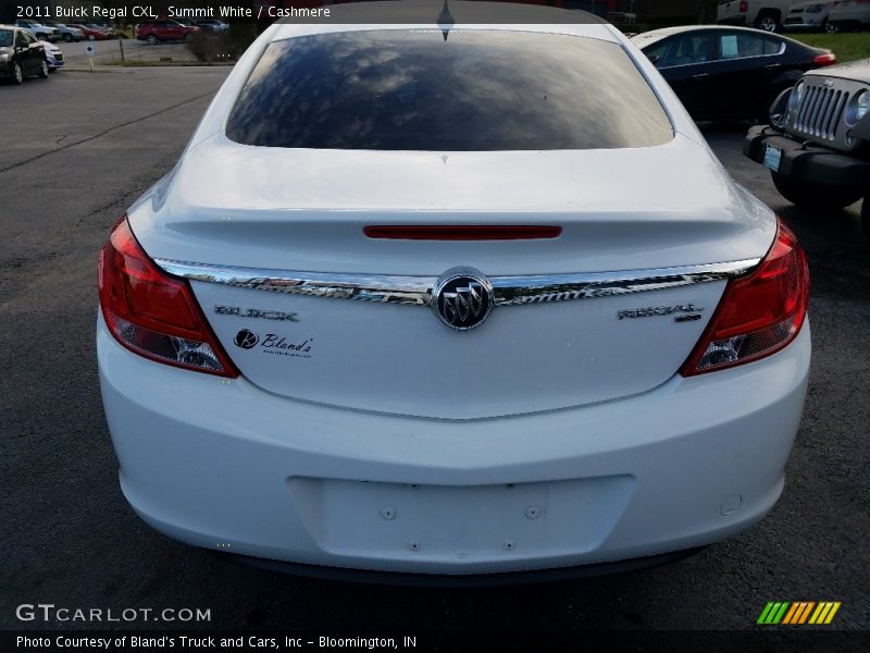 Summit White / Cashmere 2011 Buick Regal CXL