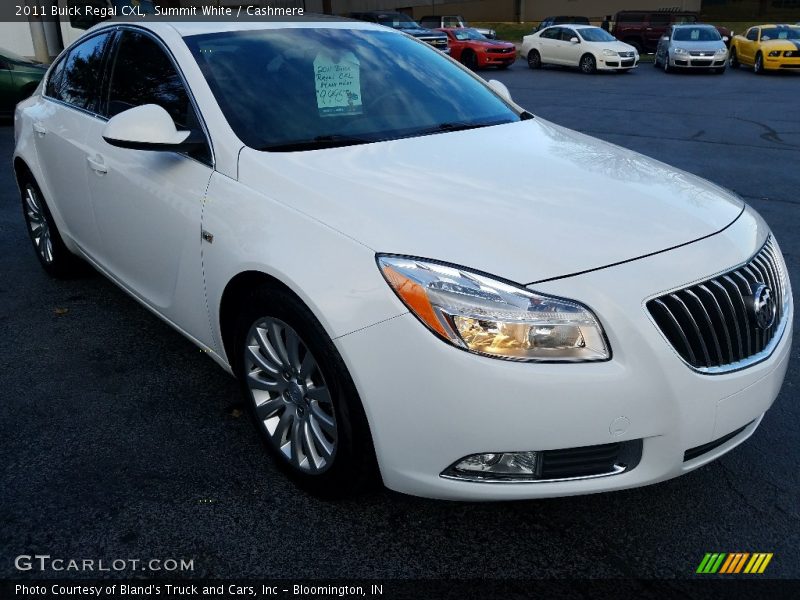 Summit White / Cashmere 2011 Buick Regal CXL