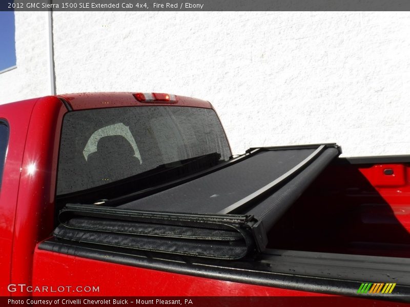 Fire Red / Ebony 2012 GMC Sierra 1500 SLE Extended Cab 4x4