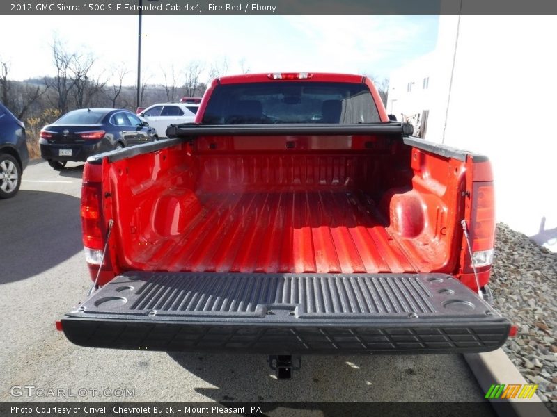 Fire Red / Ebony 2012 GMC Sierra 1500 SLE Extended Cab 4x4