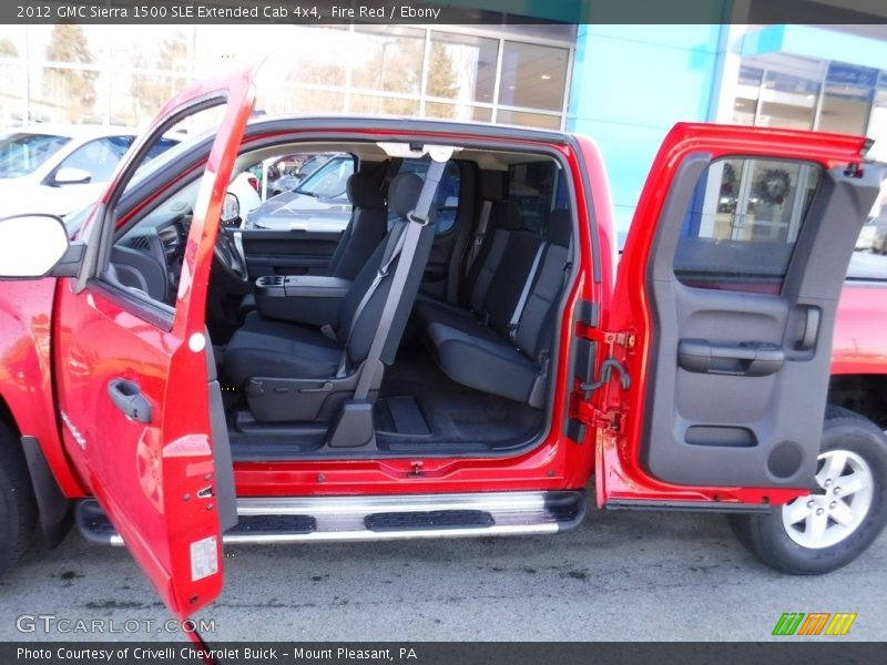 Fire Red / Ebony 2012 GMC Sierra 1500 SLE Extended Cab 4x4