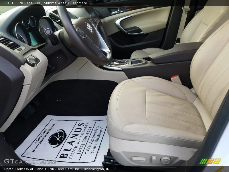 Summit White / Cashmere 2011 Buick Regal CXL