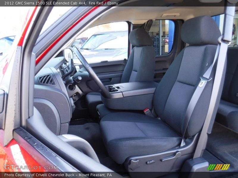 Fire Red / Ebony 2012 GMC Sierra 1500 SLE Extended Cab 4x4