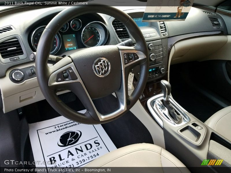 Summit White / Cashmere 2011 Buick Regal CXL