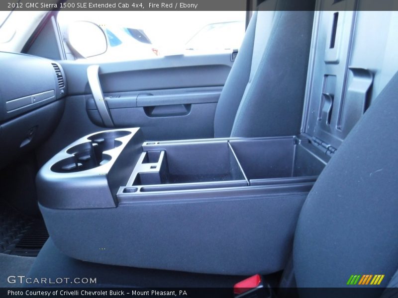 Fire Red / Ebony 2012 GMC Sierra 1500 SLE Extended Cab 4x4