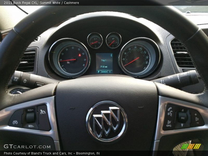 Summit White / Cashmere 2011 Buick Regal CXL