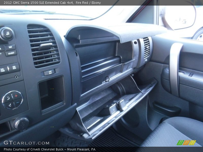 Fire Red / Ebony 2012 GMC Sierra 1500 SLE Extended Cab 4x4