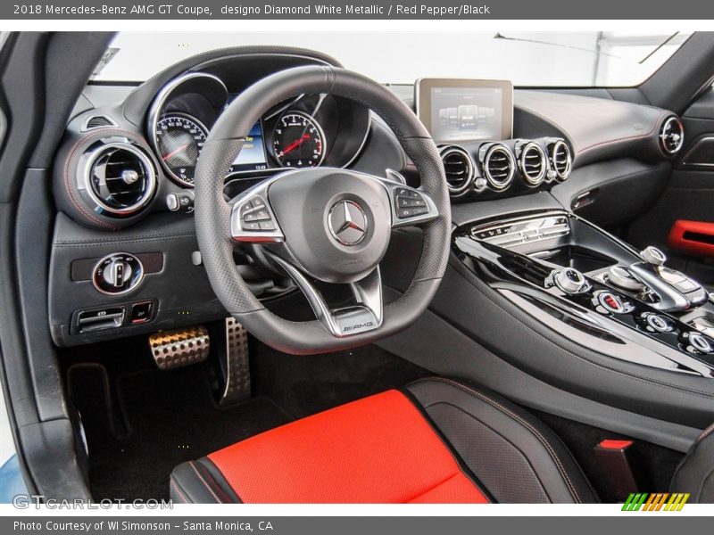 Red Pepper/Black Interior - 2018 AMG GT Coupe 