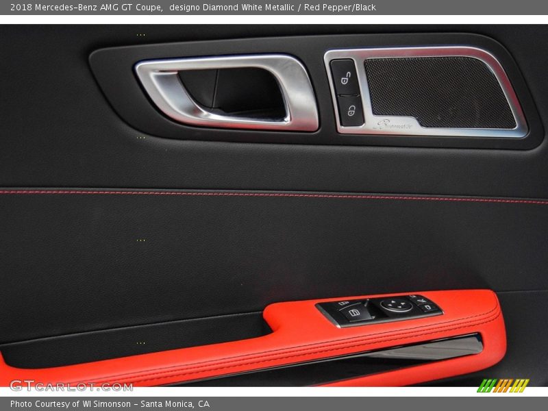 Door Panel of 2018 AMG GT Coupe