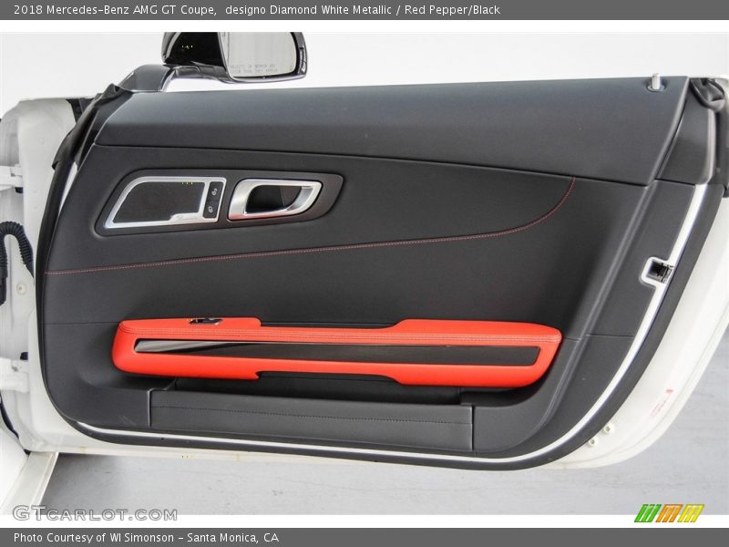 Door Panel of 2018 AMG GT Coupe
