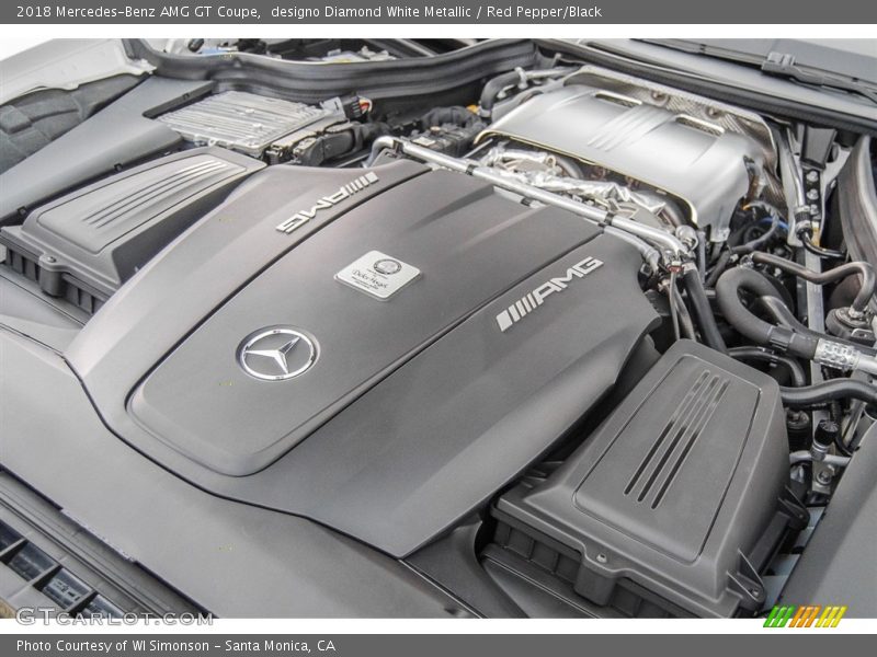  2018 AMG GT Coupe Engine - 4.0 Liter AMG Twin-Turbocharged DOHC 32-Valve VVT V8