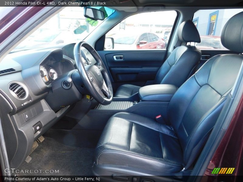 Dark Cherry Pearl II / Black 2012 Honda Pilot EX-L 4WD