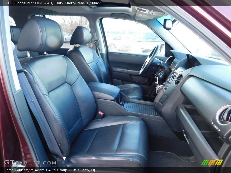 Dark Cherry Pearl II / Black 2012 Honda Pilot EX-L 4WD