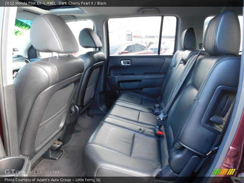 Dark Cherry Pearl II / Black 2012 Honda Pilot EX-L 4WD