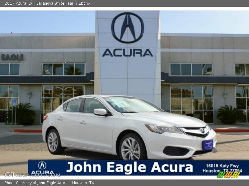 Bellanova White Pearl / Ebony 2017 Acura ILX