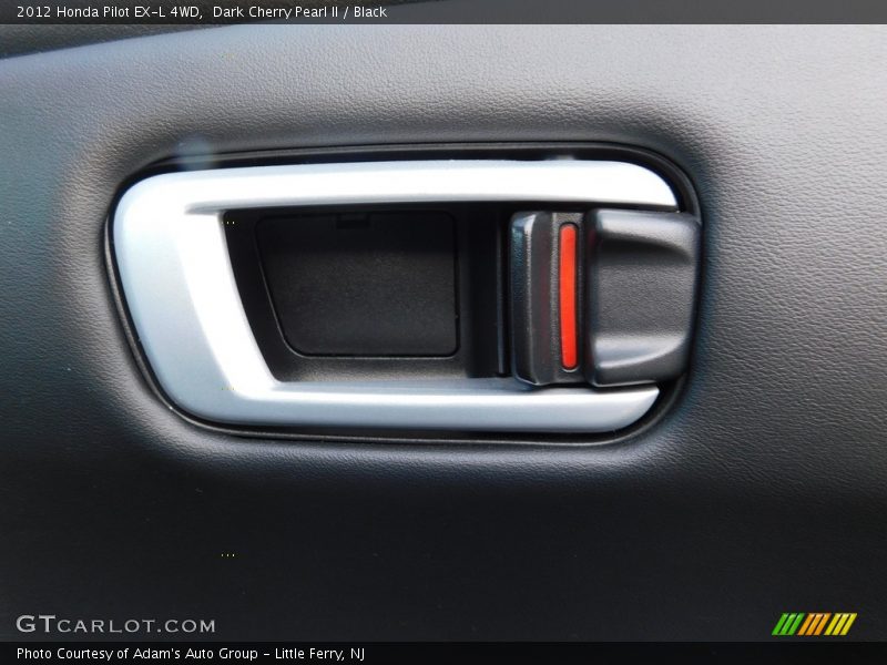 Dark Cherry Pearl II / Black 2012 Honda Pilot EX-L 4WD