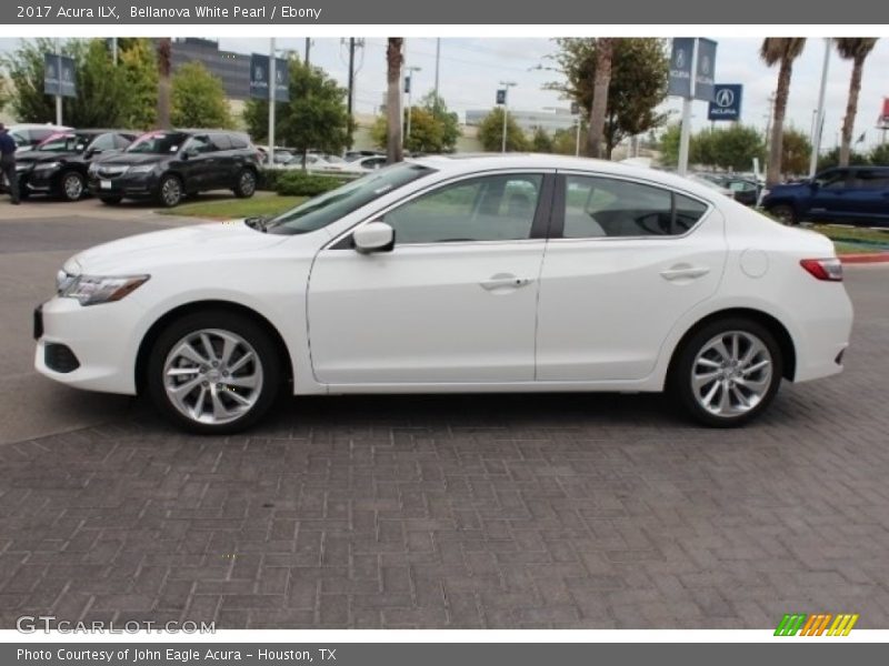 Bellanova White Pearl / Ebony 2017 Acura ILX