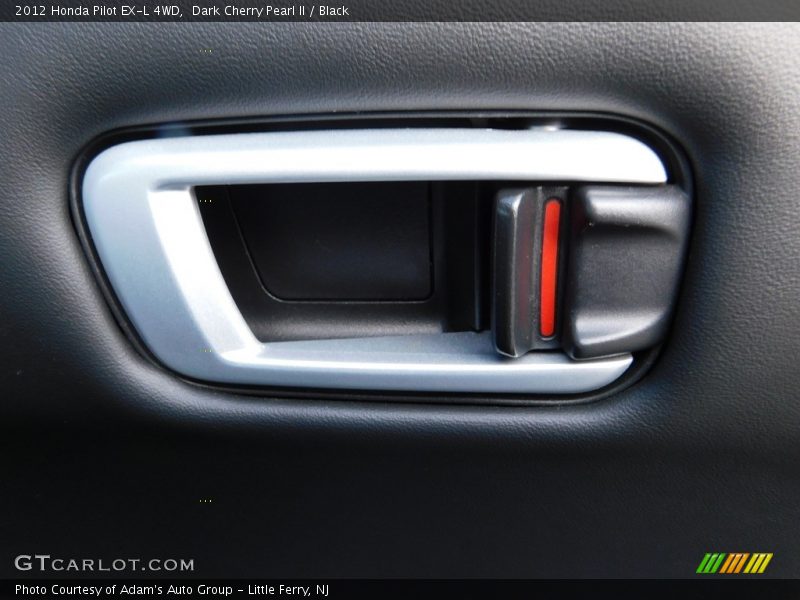 Dark Cherry Pearl II / Black 2012 Honda Pilot EX-L 4WD