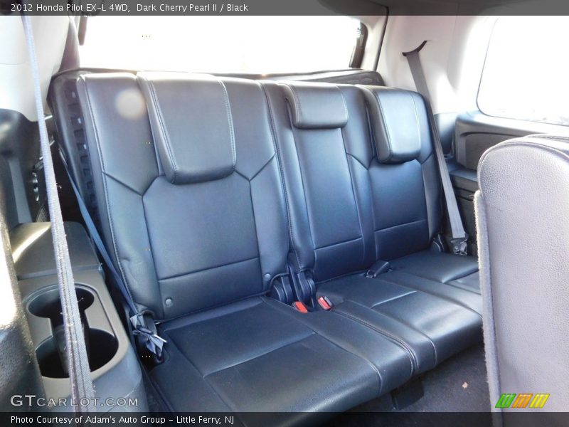 Dark Cherry Pearl II / Black 2012 Honda Pilot EX-L 4WD