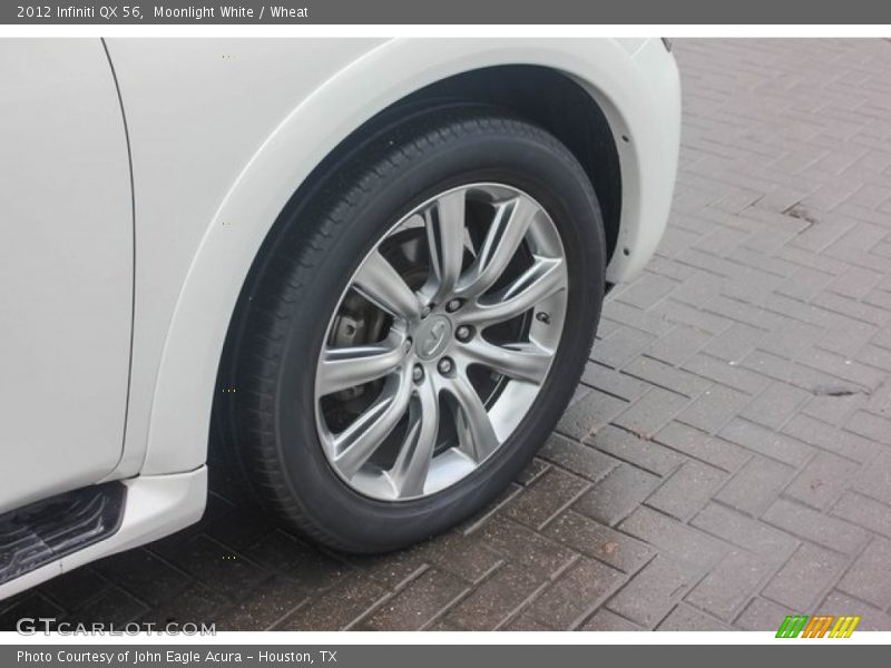 Moonlight White / Wheat 2012 Infiniti QX 56