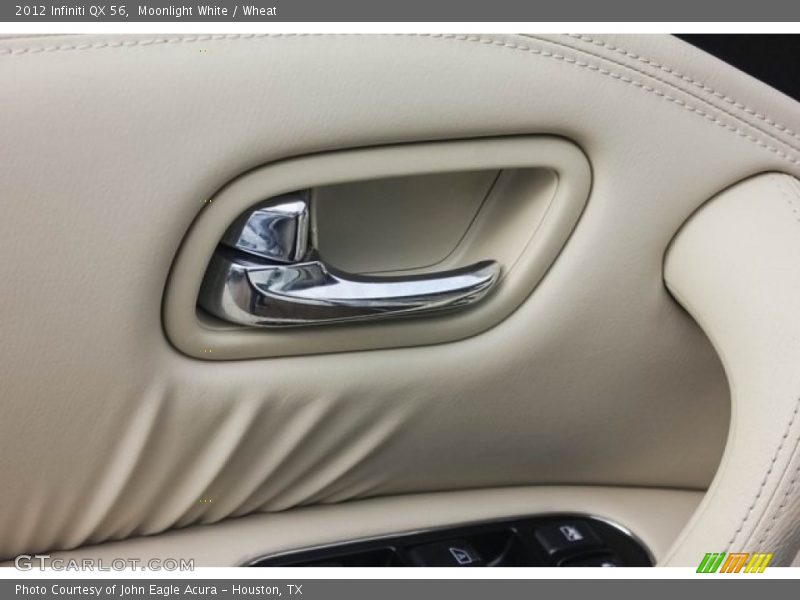 Moonlight White / Wheat 2012 Infiniti QX 56