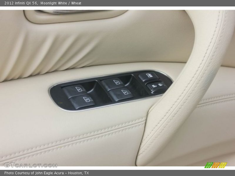 Moonlight White / Wheat 2012 Infiniti QX 56