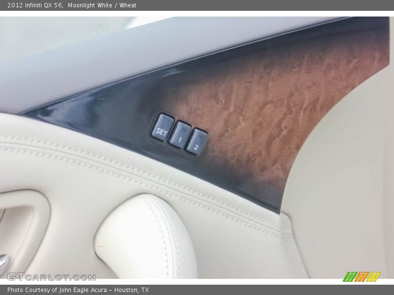 Moonlight White / Wheat 2012 Infiniti QX 56