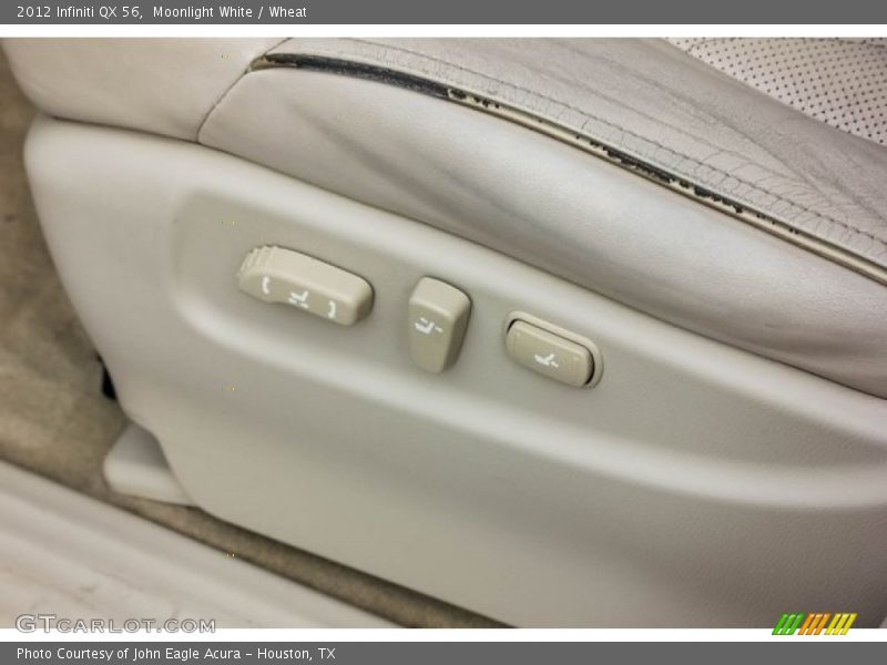 Moonlight White / Wheat 2012 Infiniti QX 56