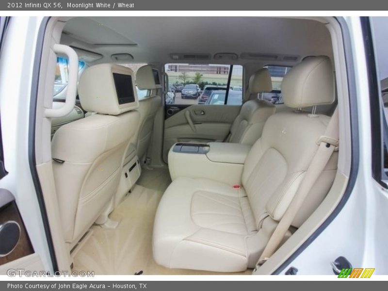 Moonlight White / Wheat 2012 Infiniti QX 56