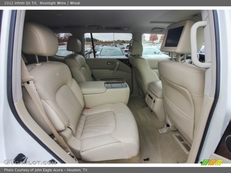 Moonlight White / Wheat 2012 Infiniti QX 56